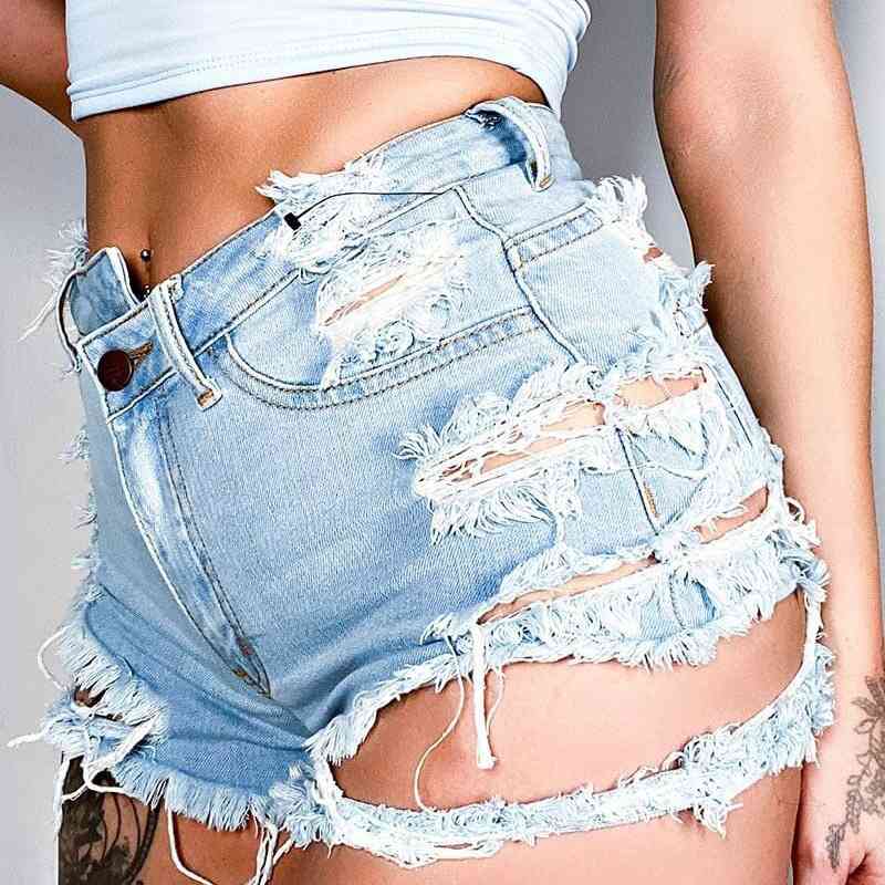 Stilla | Slidte Denim Shorts