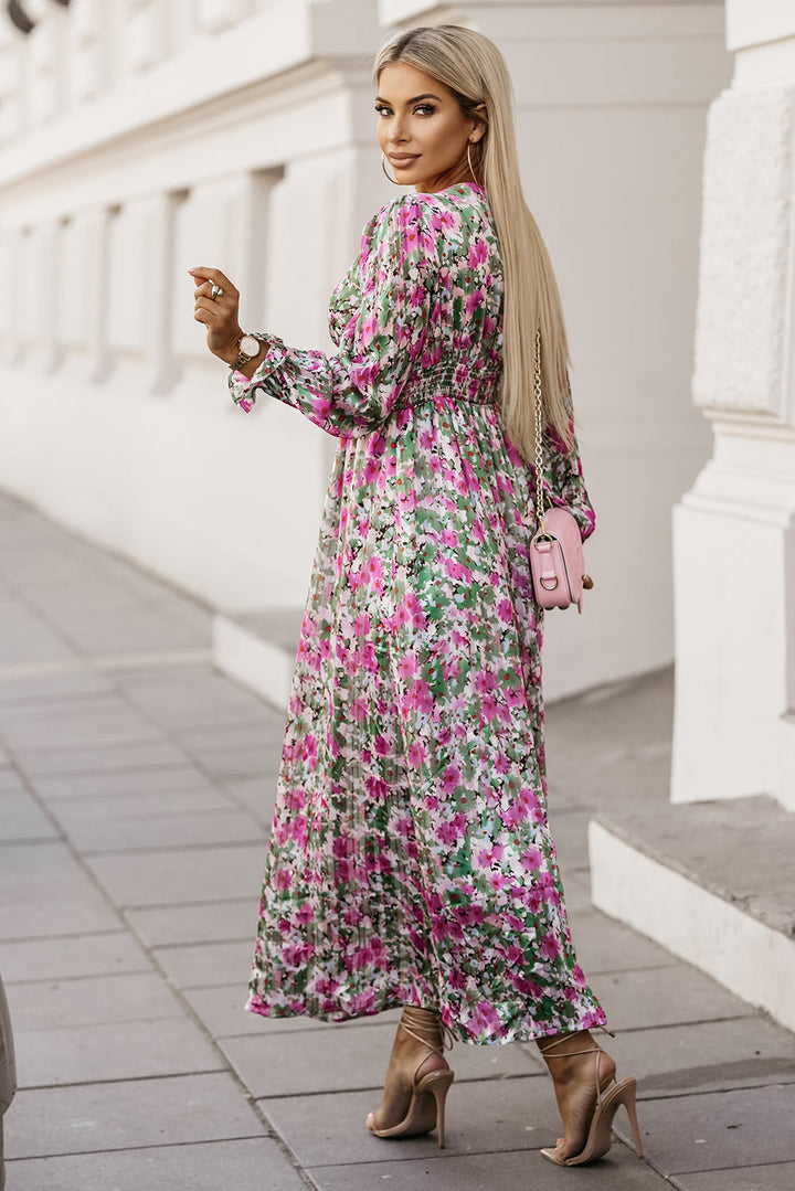 Stilla | Deep V Maxi Kjole