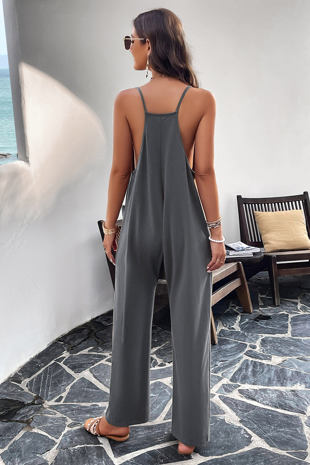 Stilla | Spaghetti Strap Overalls