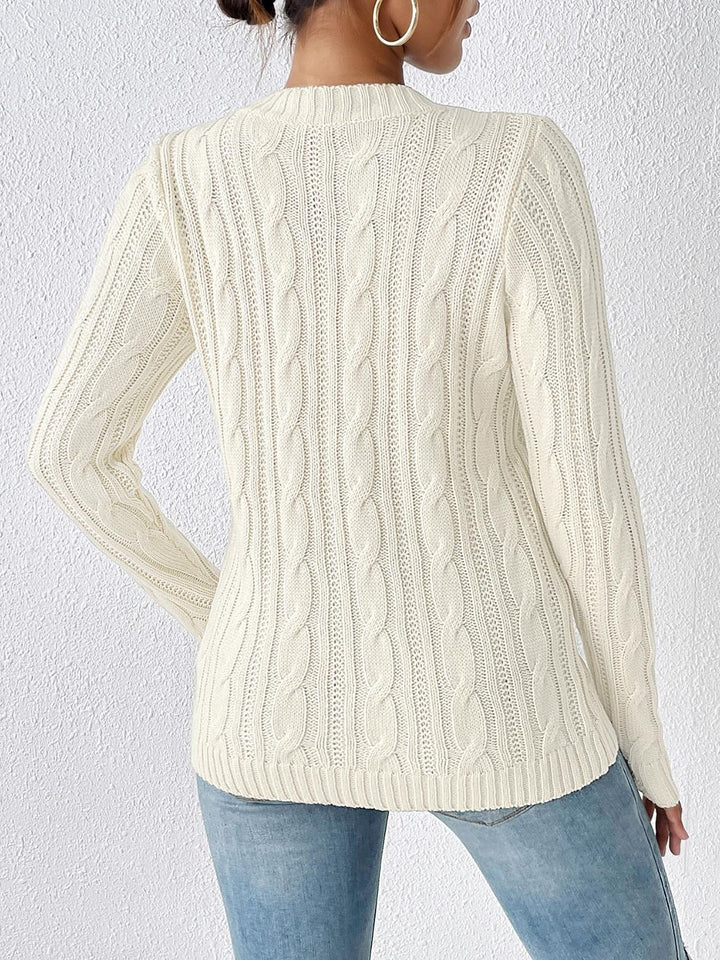 Stilla | Eksklusiv pullover med fletninger