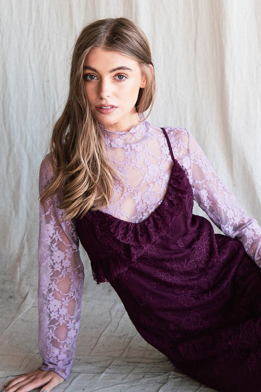 Stilla | Print Blonde Lange Ærmer Top