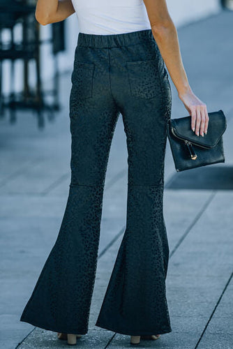 Stilla | Høj talje bootcut bukser