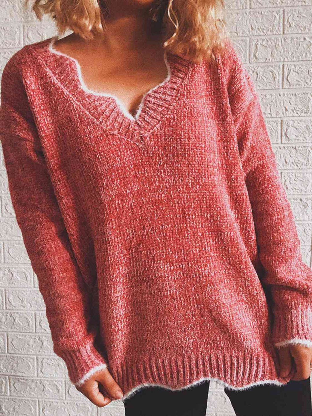 Stilla | Dropped Shoulder Langærmet Sweater