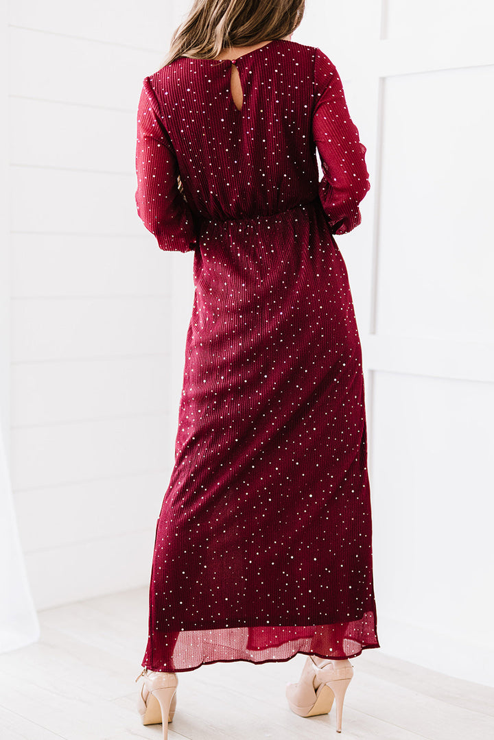 Stilla | Surplice Split Maxi Kjole