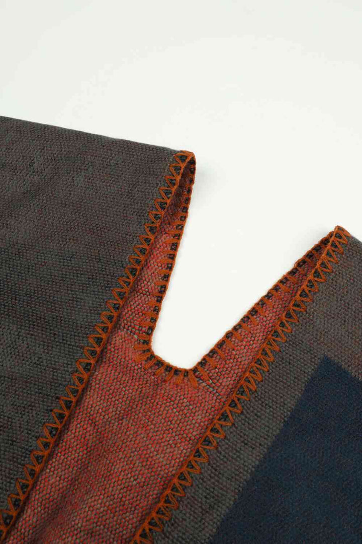 Stilla | Block Åben Front Poncho
