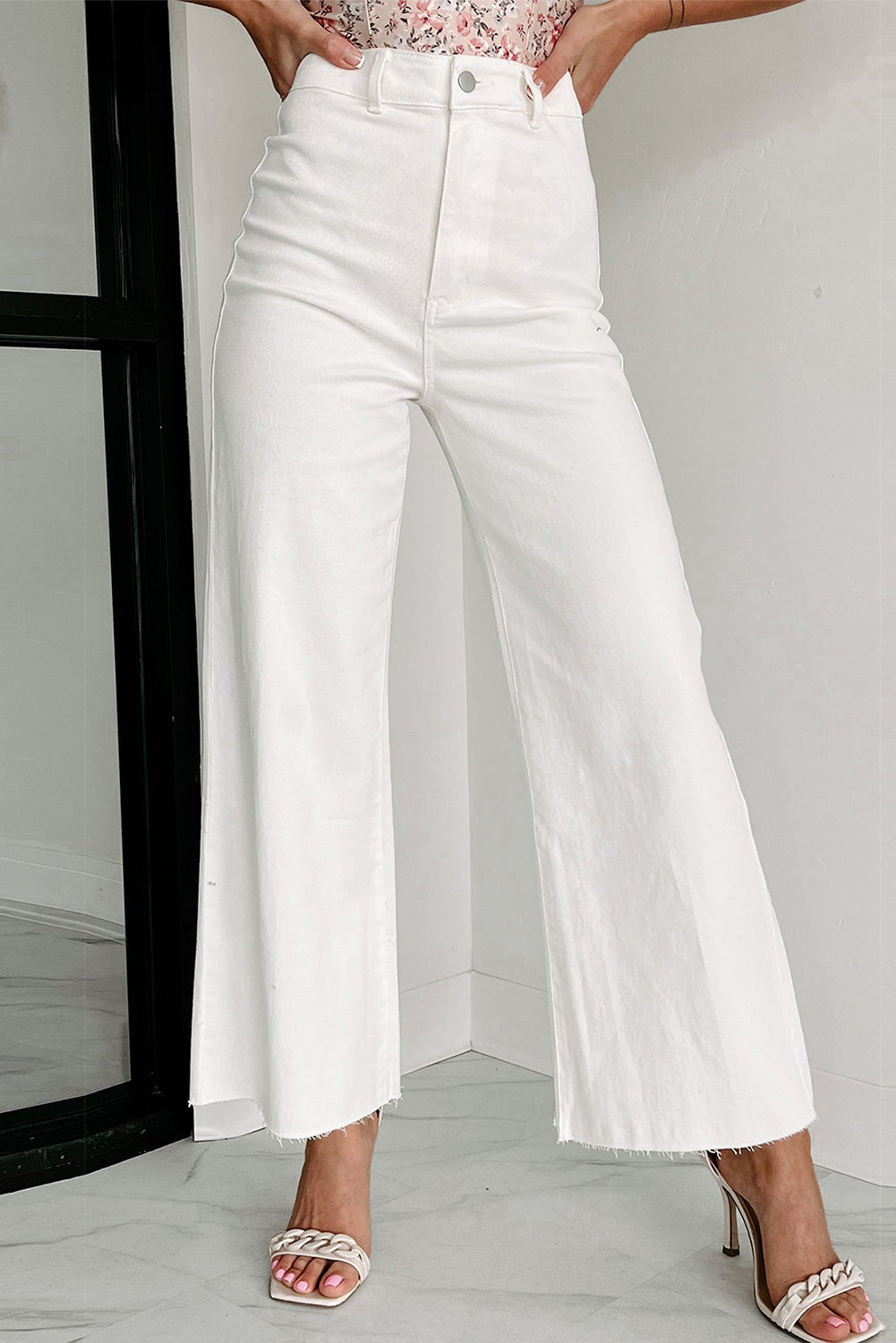 Stilla | Talje Bred Ben Jeans