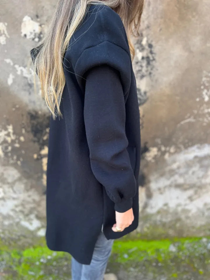 Stilla | Casual jakke med lange ærmer og lynlås