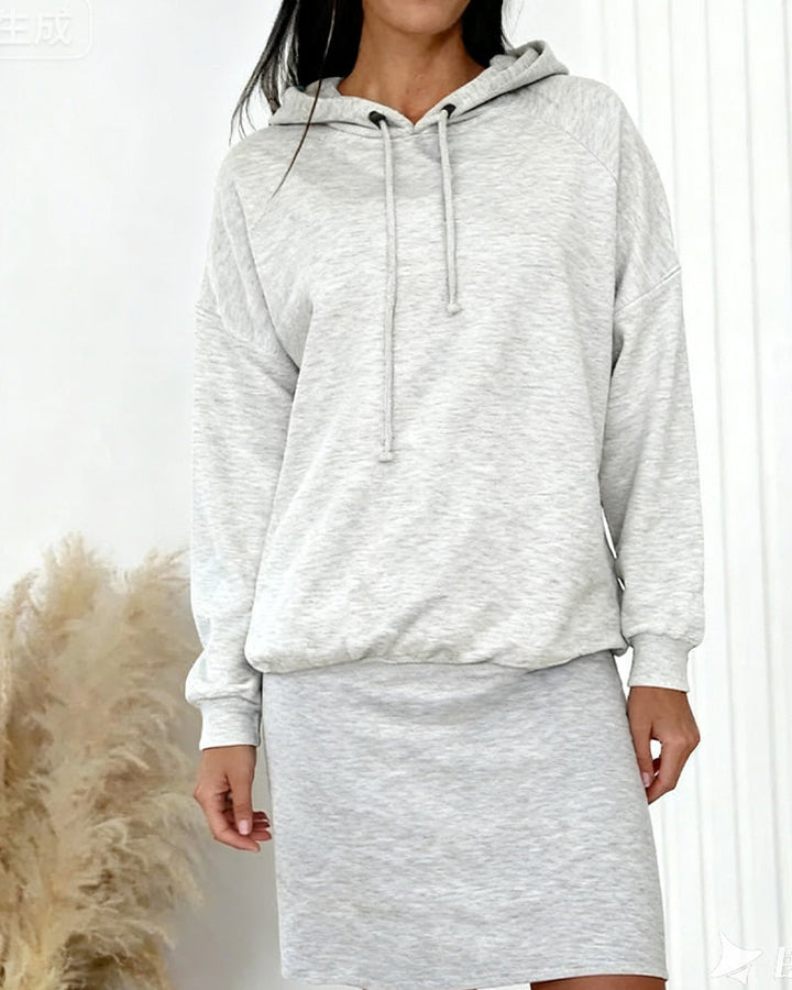 Stilla | Hættetrøje Sweatshirtkjole