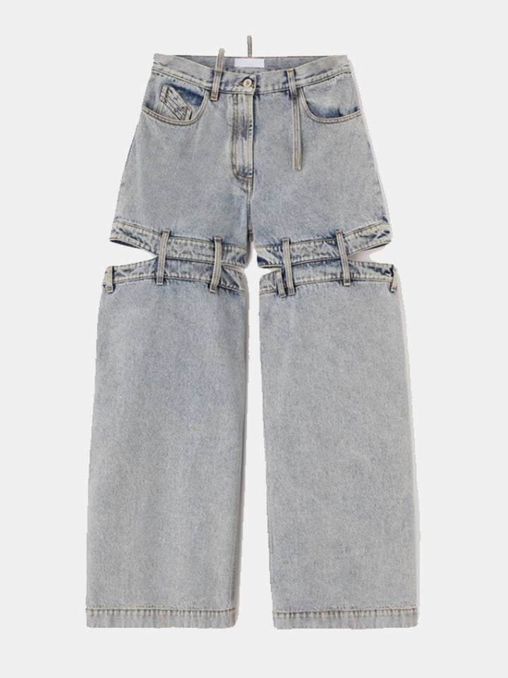 Stilla | Bred Ben Jeans Med Lommer