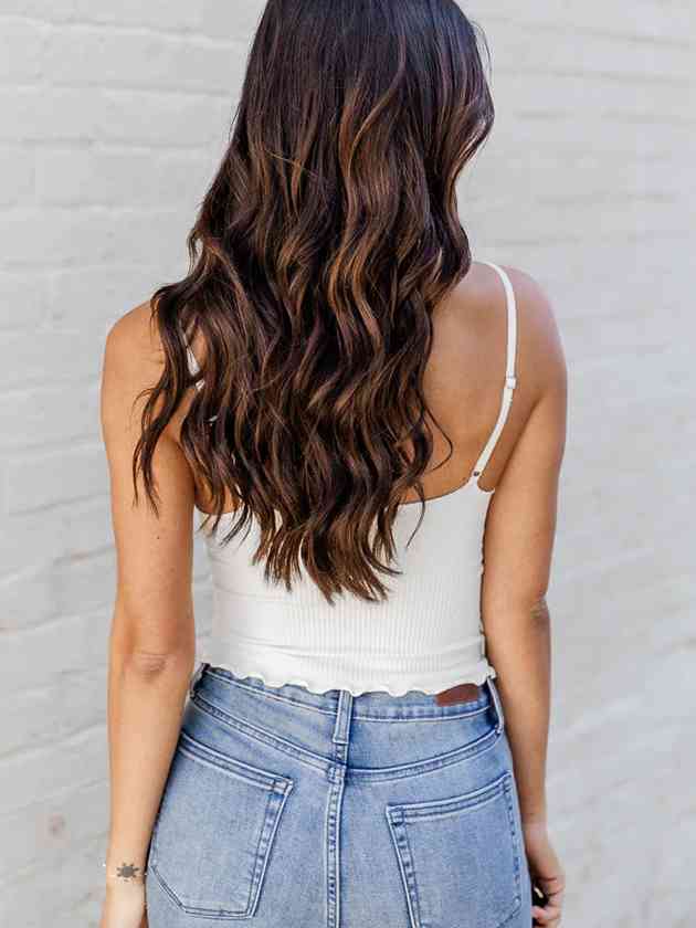 Stilla | Hem Ribbet Cami