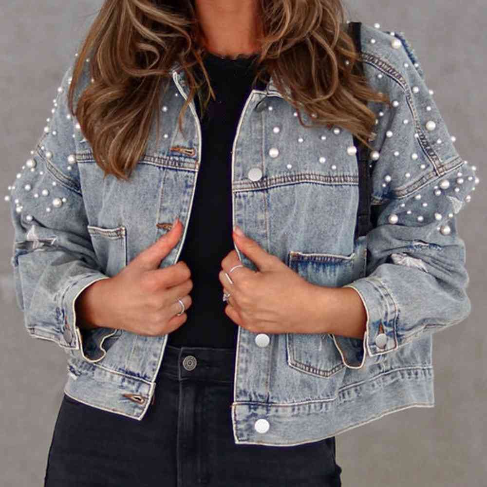 Stilla | Detail Denim Jakke
