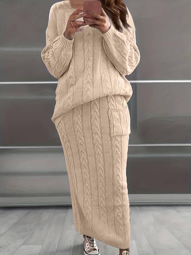 Stilla | Chic Fashion Twist Sweater-Sæt