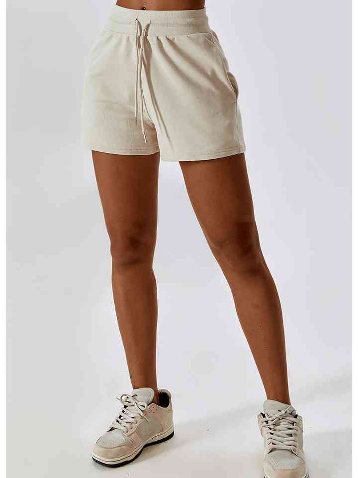 Stilla | Smockede Talje Sports Shorts
