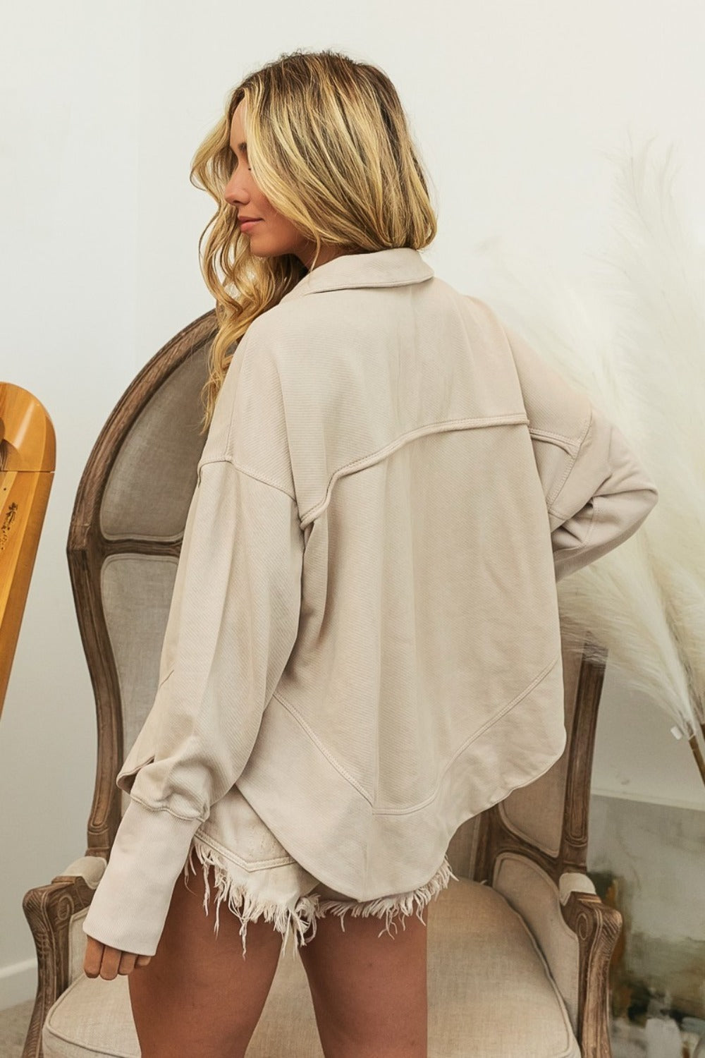 Stilla | Slidt Sweat Med Tommelfingerhuller
