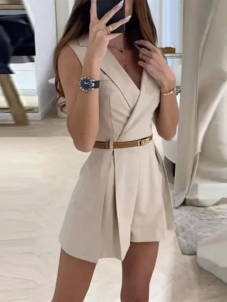 Skovae | Kort, Elegant Jumpsuit