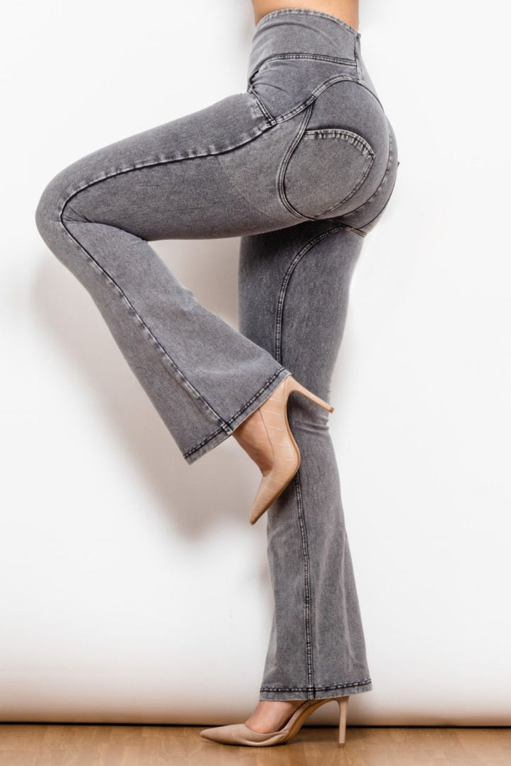 Stilla | Detalje Flare Lange Jeans
