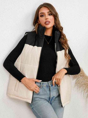 Stilla | Tone Zip-up Vest