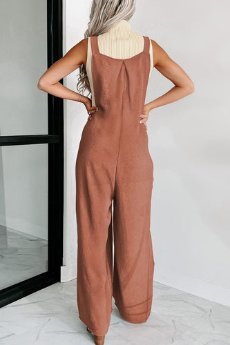 Stilla | Strikket Bred Ben Overalls Med Lommer