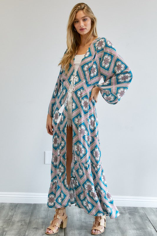 Stilla | Lange Ærmer Løs Kimono