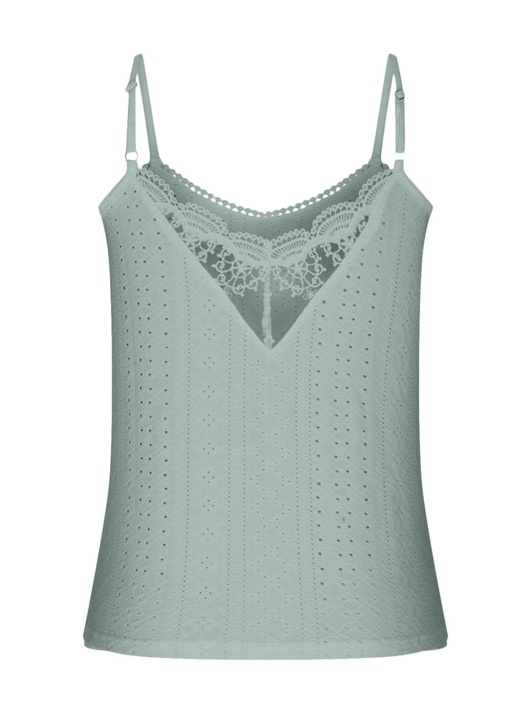 Stilla | Blonde Detalje V-Hals Cami