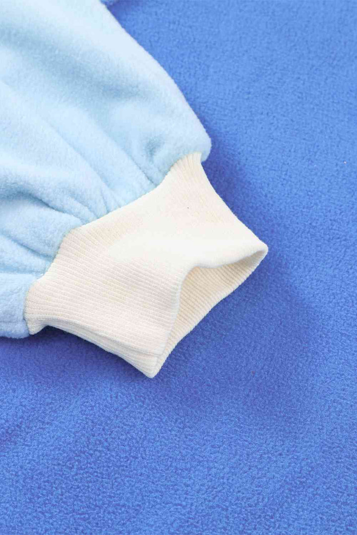 Stilla | Hals Nedsat Skulder Farveblok Sweatshirt