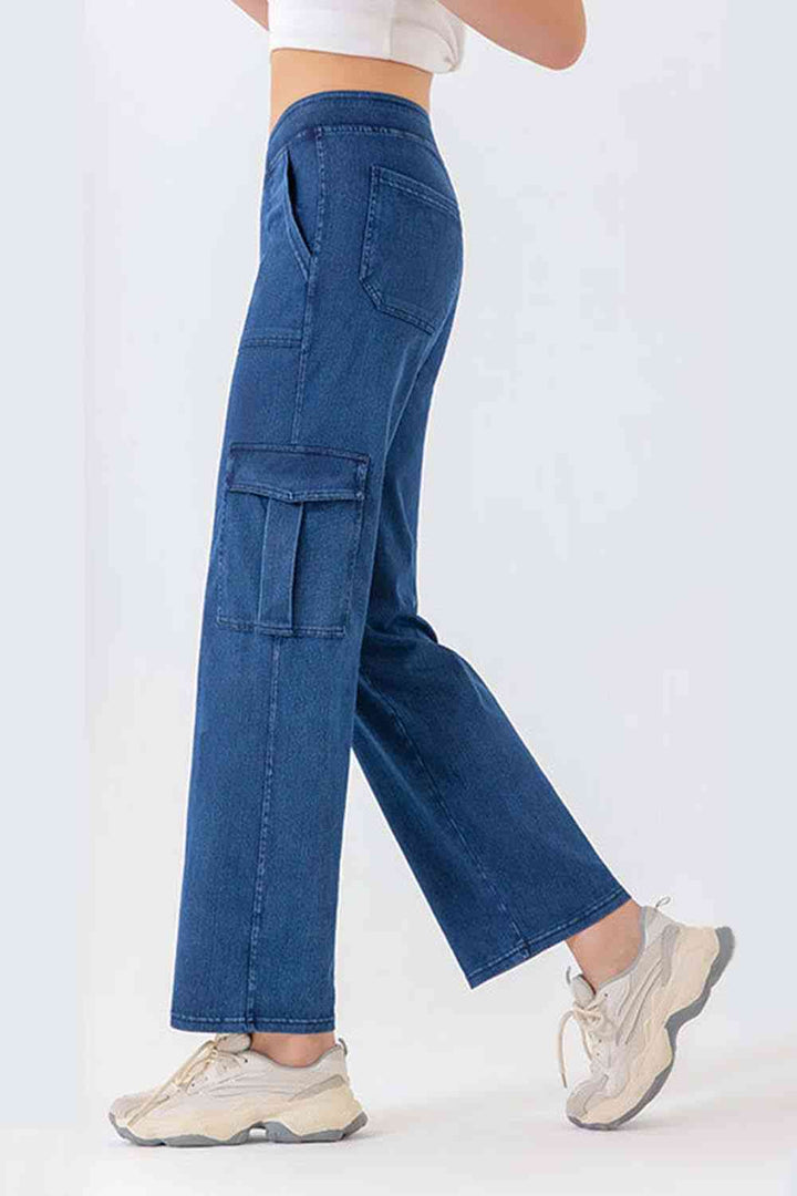 Stilla | Pocketed Lange Jeans