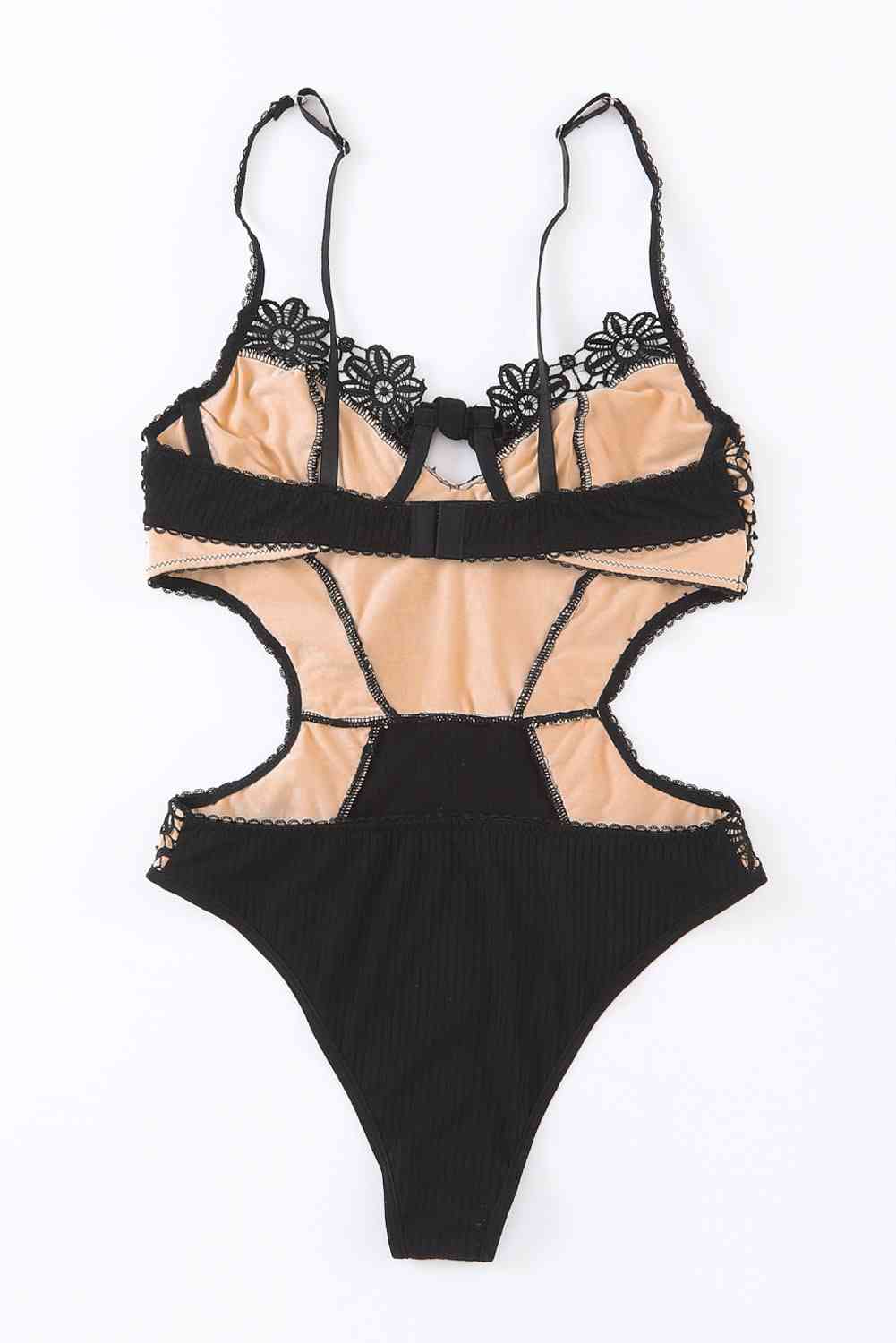 Stilla | Justerbar Spaghettistrop Tied Bodysuit