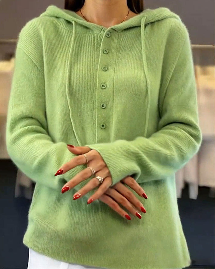 Stilla | Ensfarvet Mode med Hætte
