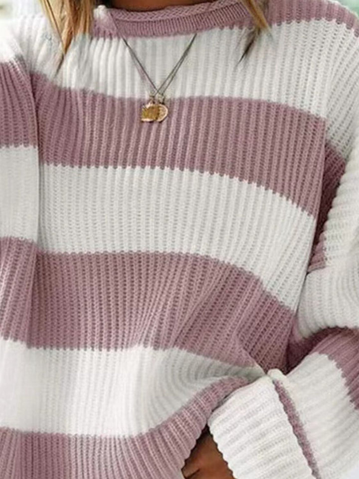 Stilla | Pullover Rundhals Med Lange Ærmer