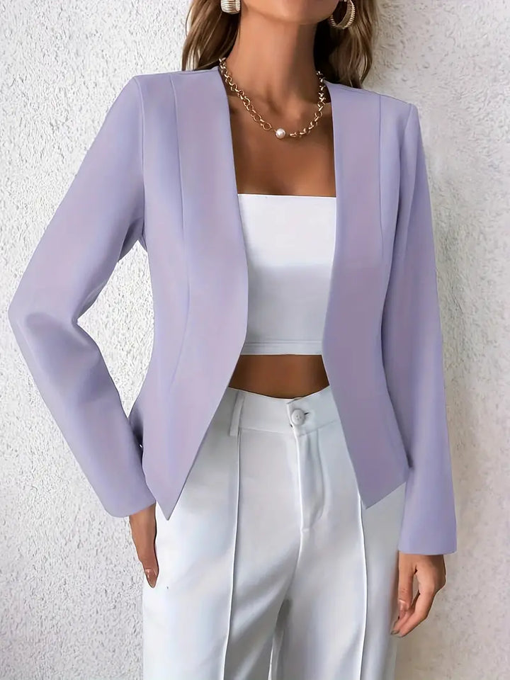 Stilla | Smart blazer med åbent forstykke til et professionelt look