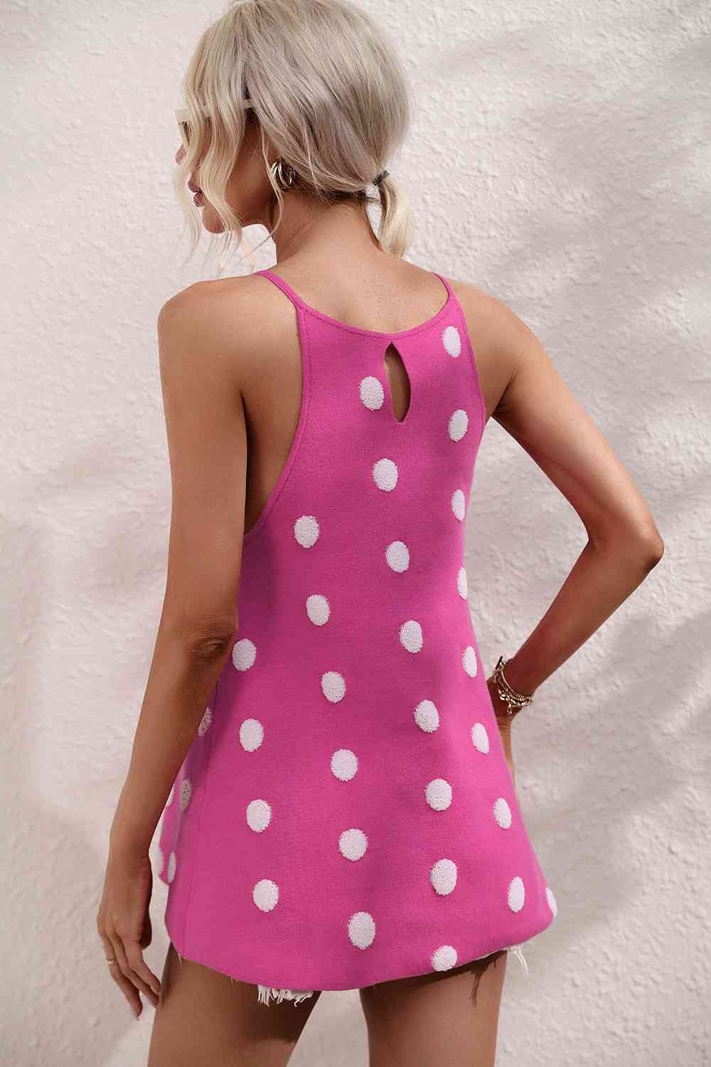 Stilla | Prik Rund Hals Strik Tank