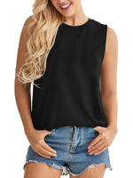 Stilla | Casual Kvinders Front Print Tank Top