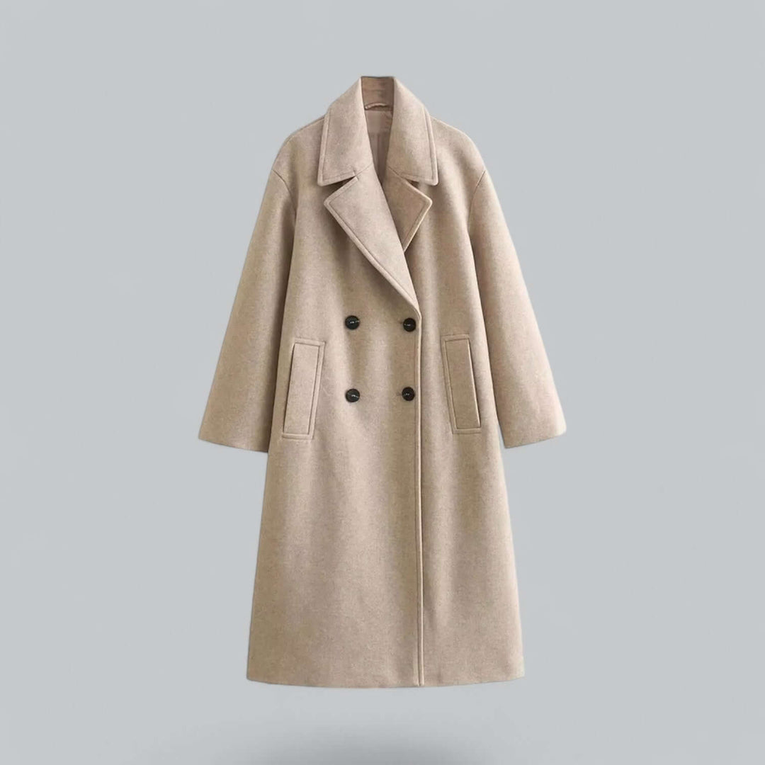 Stilla | Dame Oversized Knap Frakke