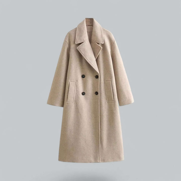 Stilla | Dame Oversized Knap Frakke