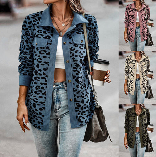 Stilla | Stilfuld Leopardjakke Med Moderne Snit