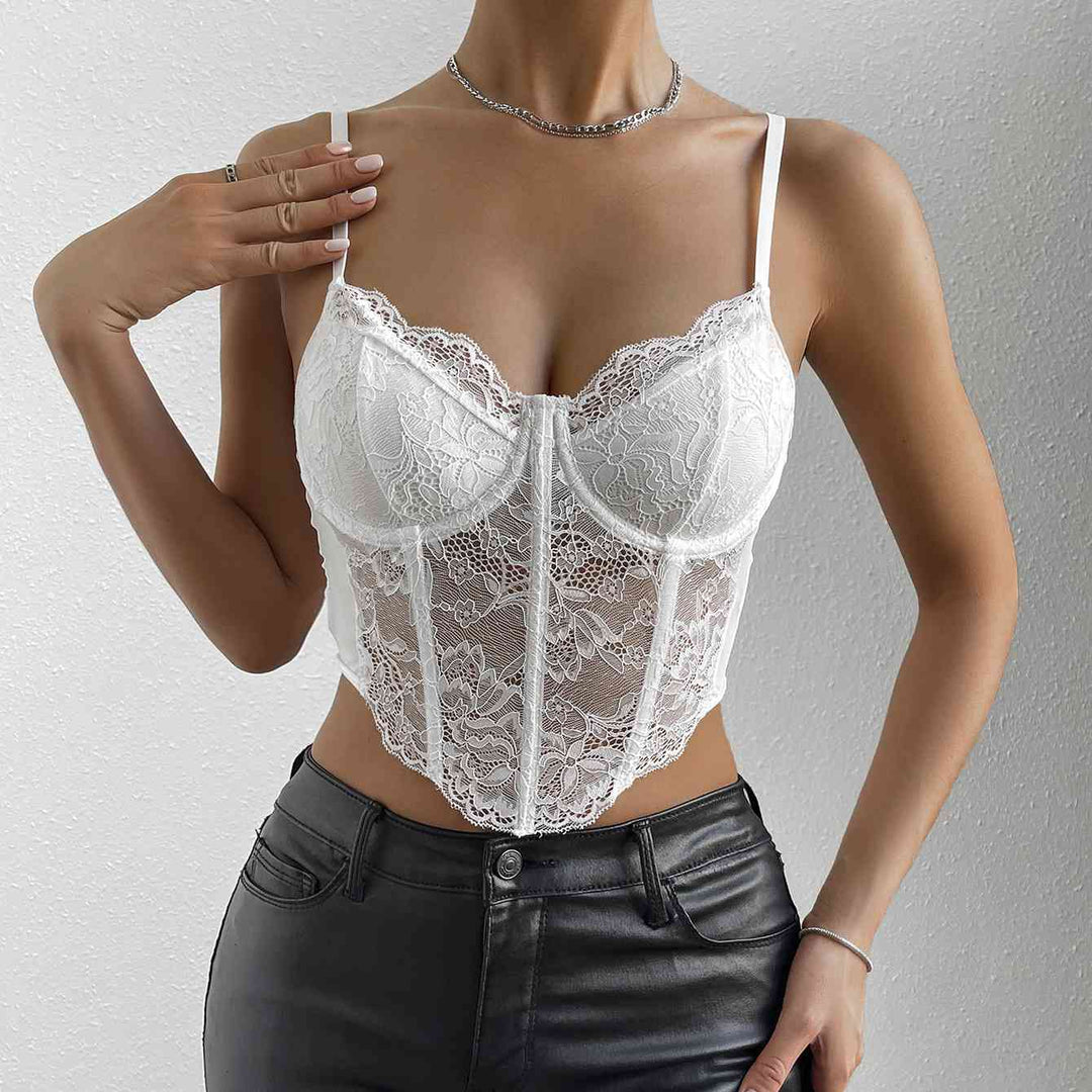 Stilla | Hals Blonde Detalje Cami