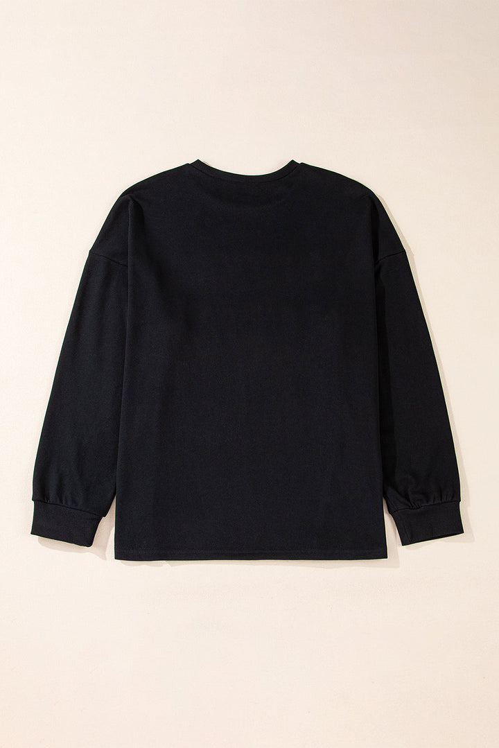 Stilla | Grafik Langærmet shirt Holly Jolly