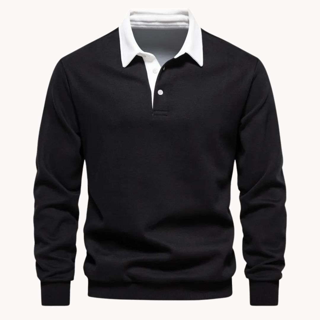 Stilla | Casual Polo-Sweater