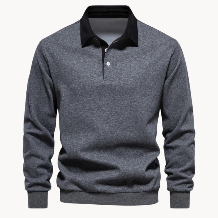 Stilla | Casual Polo-Sweater