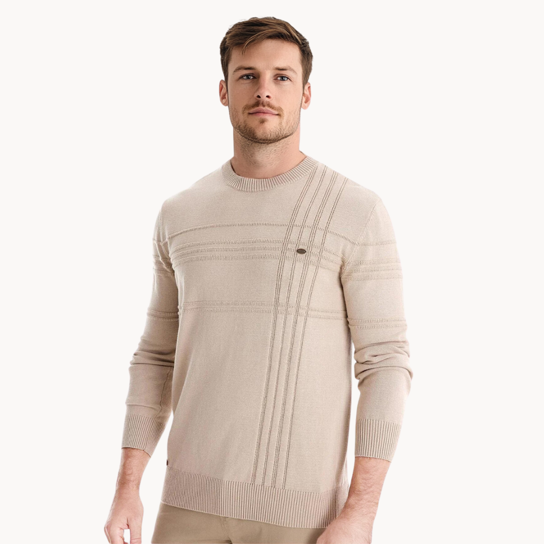 Stilla | Premium Bomulds Sweater til Mænd