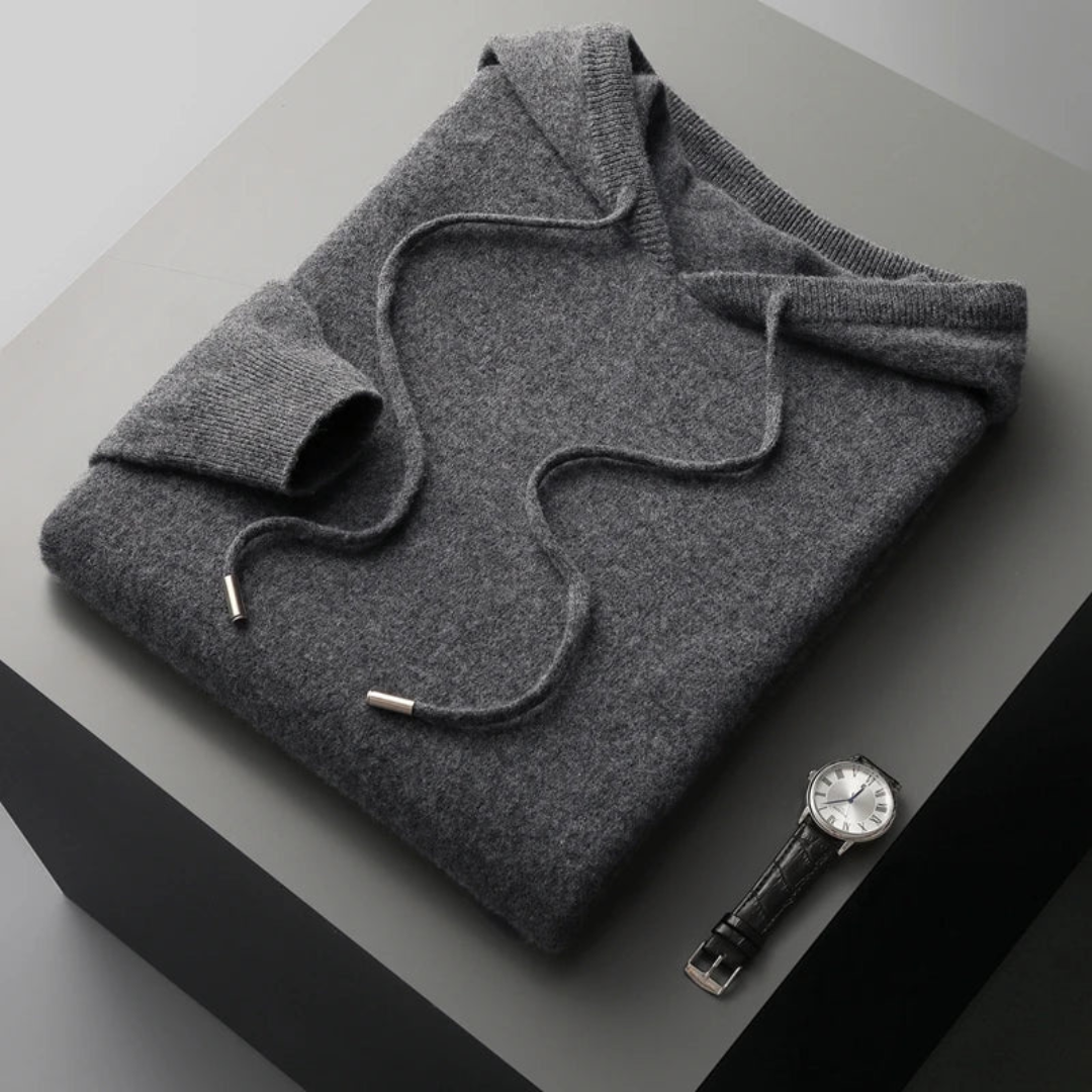 Stilla | Merino Strik Hættetrøje