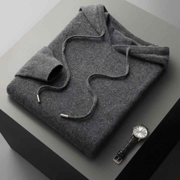Stilla | Merino Strik Hættetrøje