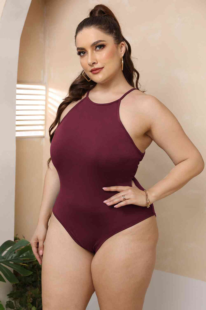 Stilla | Størrelse Halterneck Spaghetti Strop Bodysuit