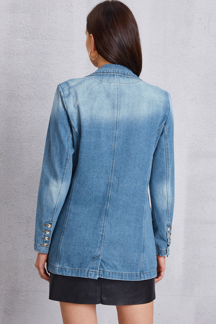 Stilla | Krave Vasket Denim Top