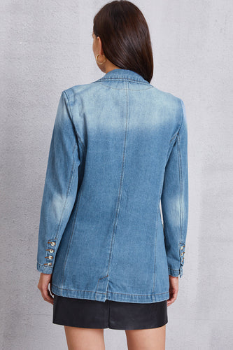Stilla | Krave Vasket Denim Top