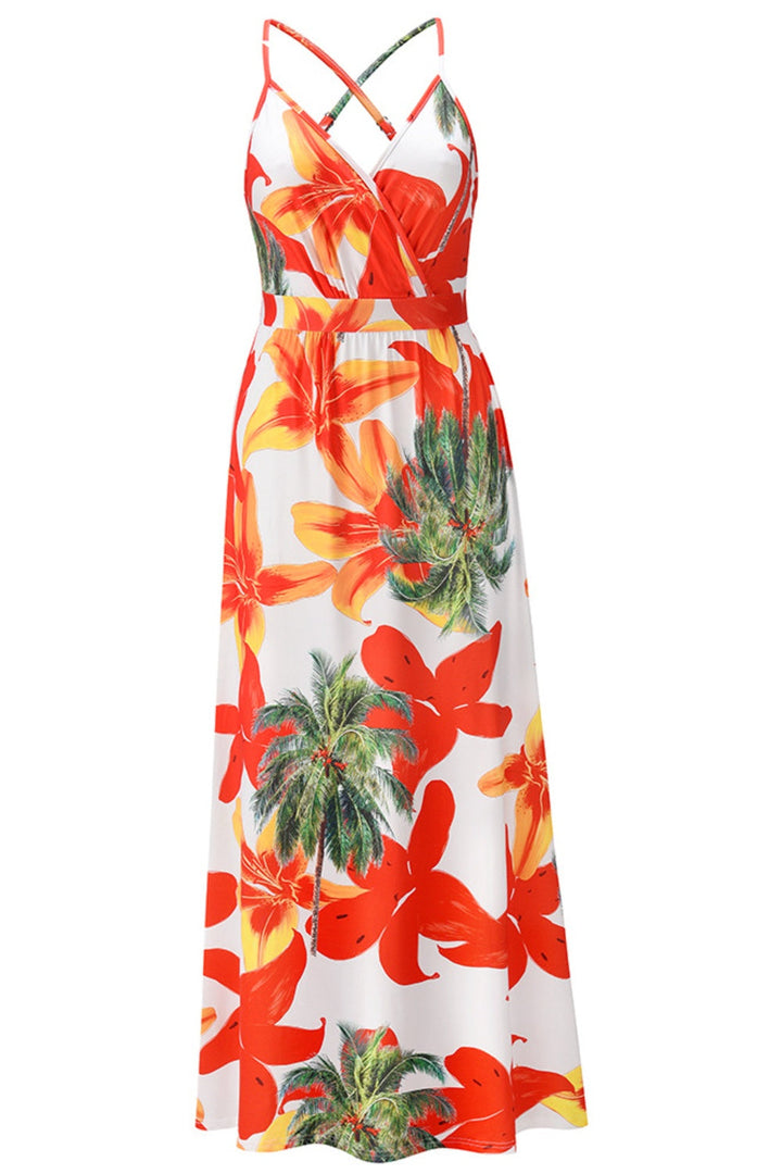 Stilla | Square Neck Maxi Cami Kjole