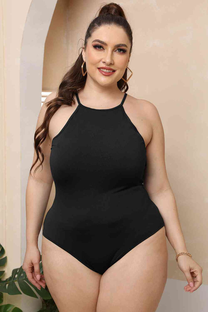 Stilla | Størrelse Halterneck Spaghetti Strop Bodysuit