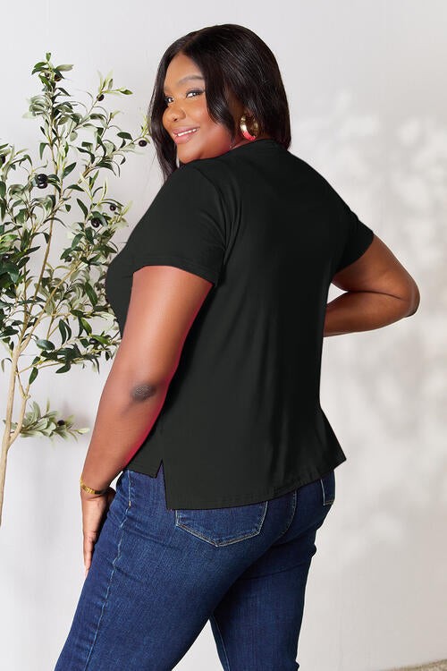 Stilla | Rund Hals Top