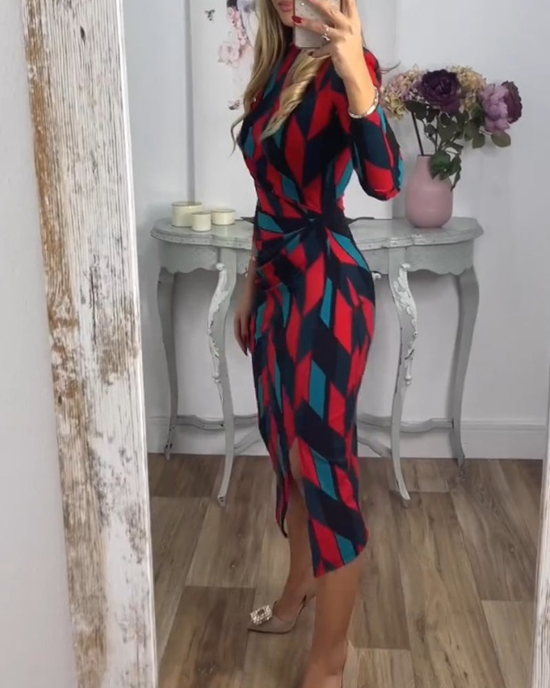 Stilla | Diamantmønster Print
