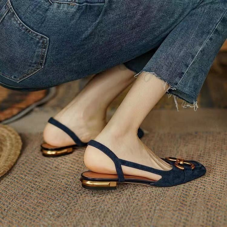 Stilla | Elegante Slingbacks i Læder